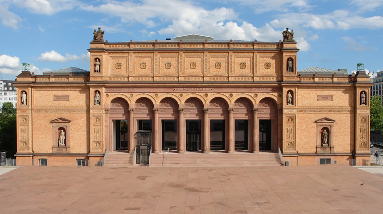 Fassade der Hamburger Kunsthalle