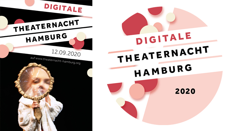 Collage der BIlder von Theaternacht Hamburg 2020