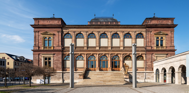 Fassaden des Museums Neues Weimar (Klassikstiftung Weimar)