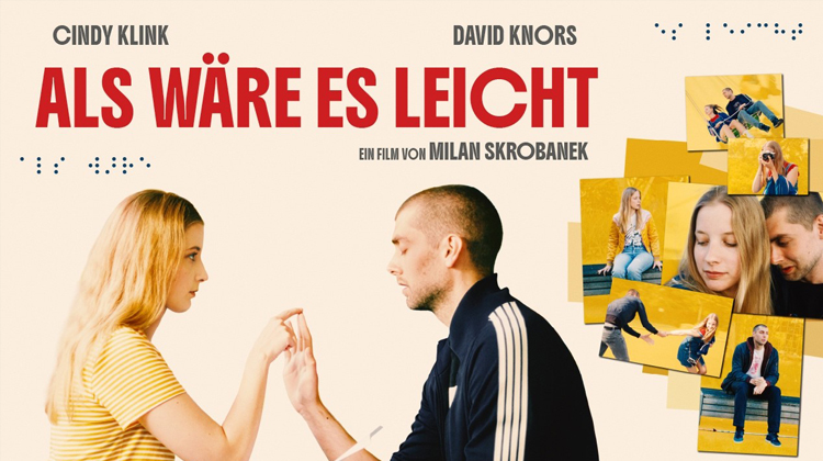 Plakat des Films »Als wäre es Leicht« mit Cindy Klink und David Knors